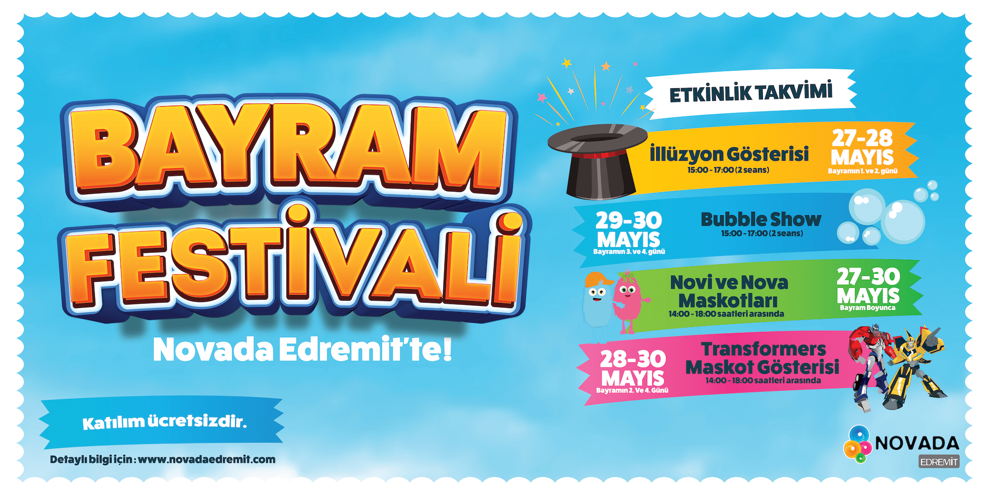 Bayram Festivali Novada Edremitte
